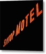 Skytop Motel Metal Print