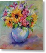 Small Bouquet Metal Print