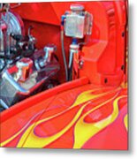 Smokin' Hot Willys Metal Print