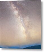 Smoky Mountains Starry Cosby Valley Metal Print