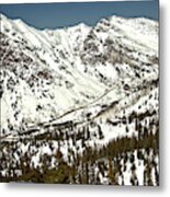 Snowbird Base Area Metal Print