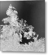 Snowflakes On 01.19.2024 Metal Print