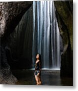 Soliloquy - Tukad Cepung Waterfall, Bali, Indonesia Metal Print