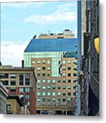 Somewhere In The Financial District Of San Francisco Metal Print