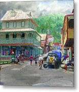 Soufriere Town Metal Print