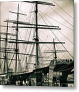 South Street Seaport Metal Print