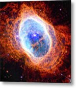 Southern Ring Nebula James Webb Metal Print