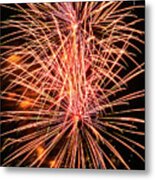 Southlake Fireworks 1 Metal Print