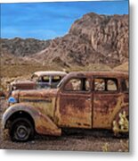 1935 Southwestern Patina Metal Print