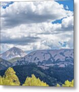 Spanish Peaks Country Colorado Panorama Metal Print