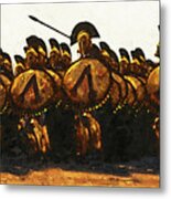 Spartans At War, 06 Metal Print