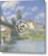 Sphere 18 Sisley Metal Print