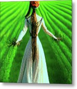 Spring Bride Metal Print