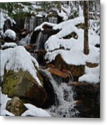 Spruce Peak Falls 6 Metal Print
