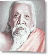 Sri Aurobindo Ghose Metal Print