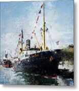 S.s. Nordstjernen Metal Print