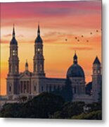 St. Ignatius Sunset Metal Print