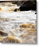 St Louis River Waterfall Metal Print