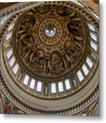 St. Paul's Cathedral's Dome Metal Print