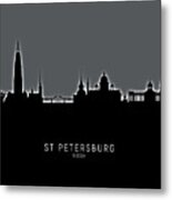 St Petersburg Russia Skyline #42 Metal Print