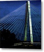 Stan Muscial Memorial Bridge Metal Print