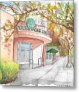 Starbucks Coffee Shop In Burbank, California Metal Print