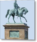 Statue Of Frederik Vii In Copenhagen Metal Print