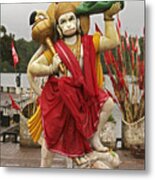 Statue Of Hanuman Metal Print