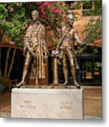 Statue Of John Marshall And George Wythe Metal Print