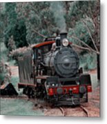 Steaming Out 1 Metal Print