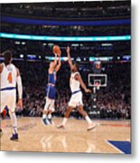 Stephen Curry And Ray Allen Metal Print