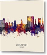 Stockport England Skyline #95 Metal Print