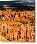 Distant Thunder - Bryce Canyon National Park. Utah Metal Print