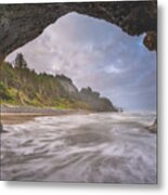 Storm In The Cave Metal Print
