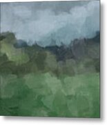 Storm In The Forest Metal Print