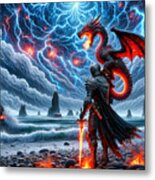 Stormbound Fury Metal Print