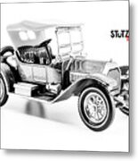 Stutz Type 4e Roadster 1914 Metal Print