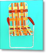 Summer Seat Metal Print