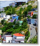 Summer Sunday In The Battery Metal Print