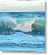 Summer Surf Ocean Wave Metal Print
