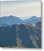 Summit Panorama - Handies Peak Metal Print