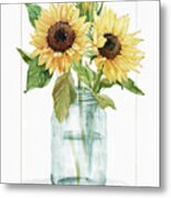 Sunflower Days 1 Metal Print