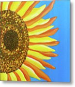 Sunflower One Metal Print