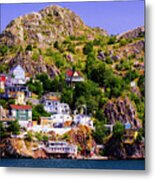 Sunny Day In The Battery, St John's Metal Print