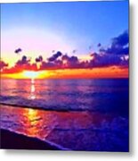 Sunrise Beach 125 Metal Print