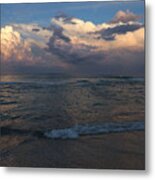 Sunset At The Outer Banks Metal Print