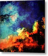 Sunset Clouds Metal Print