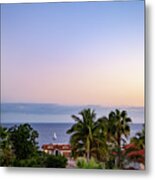Sunset In Cabo Metal Print