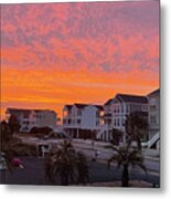 Sunset In Holden Beach Nc  7515 Metal Print