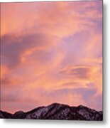 Sunset In The Ortiz Mountains 9 Metal Print